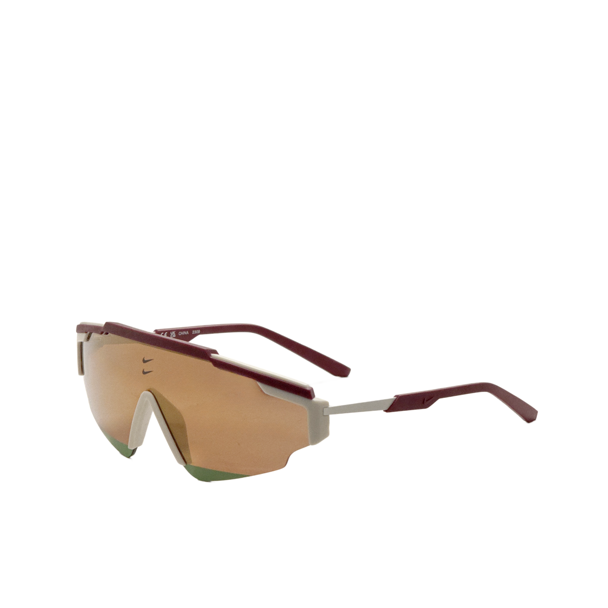 Gafas de sol unisex 64 mm color rojo