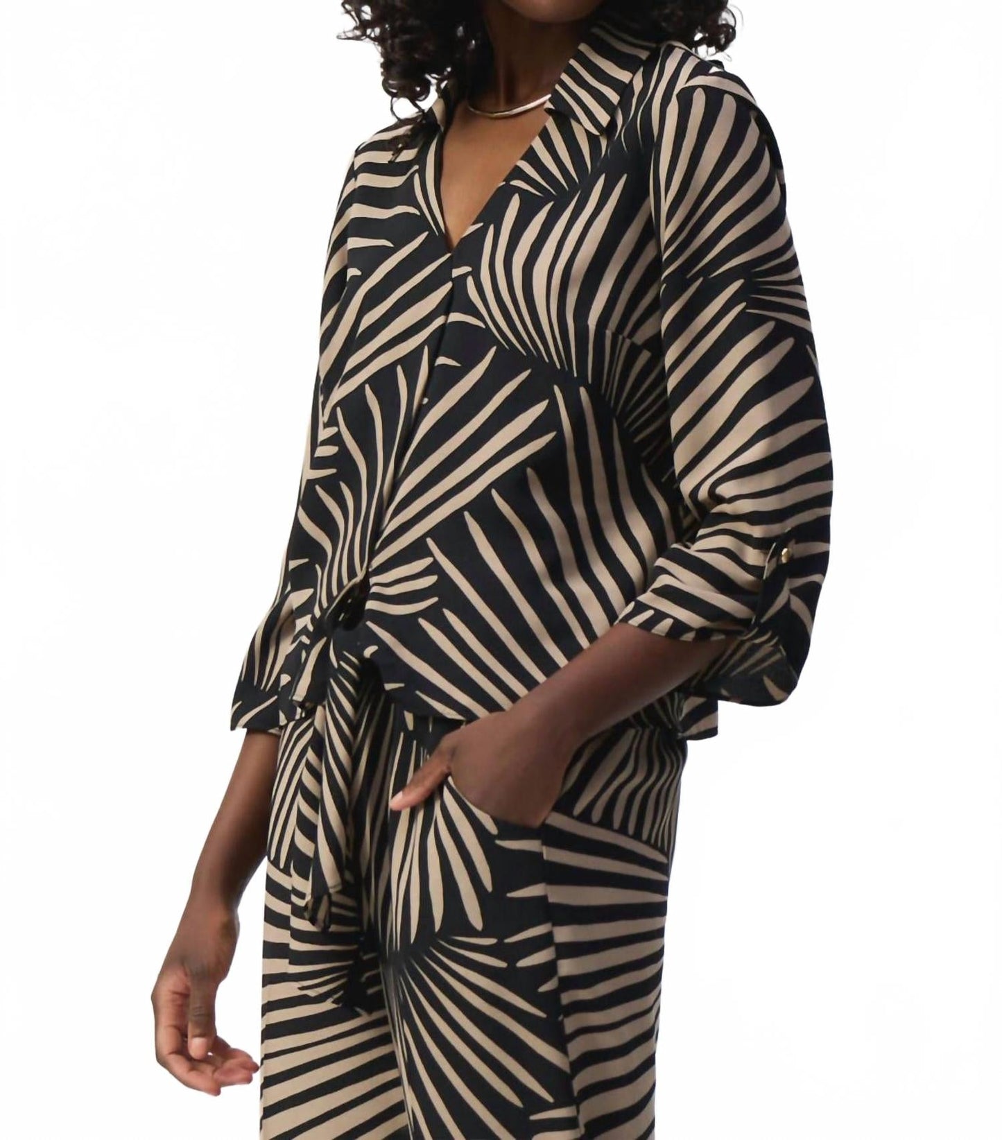 Top color negro