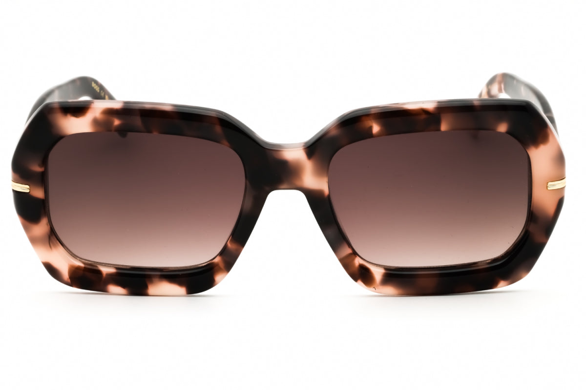 Gafas color café y rosado