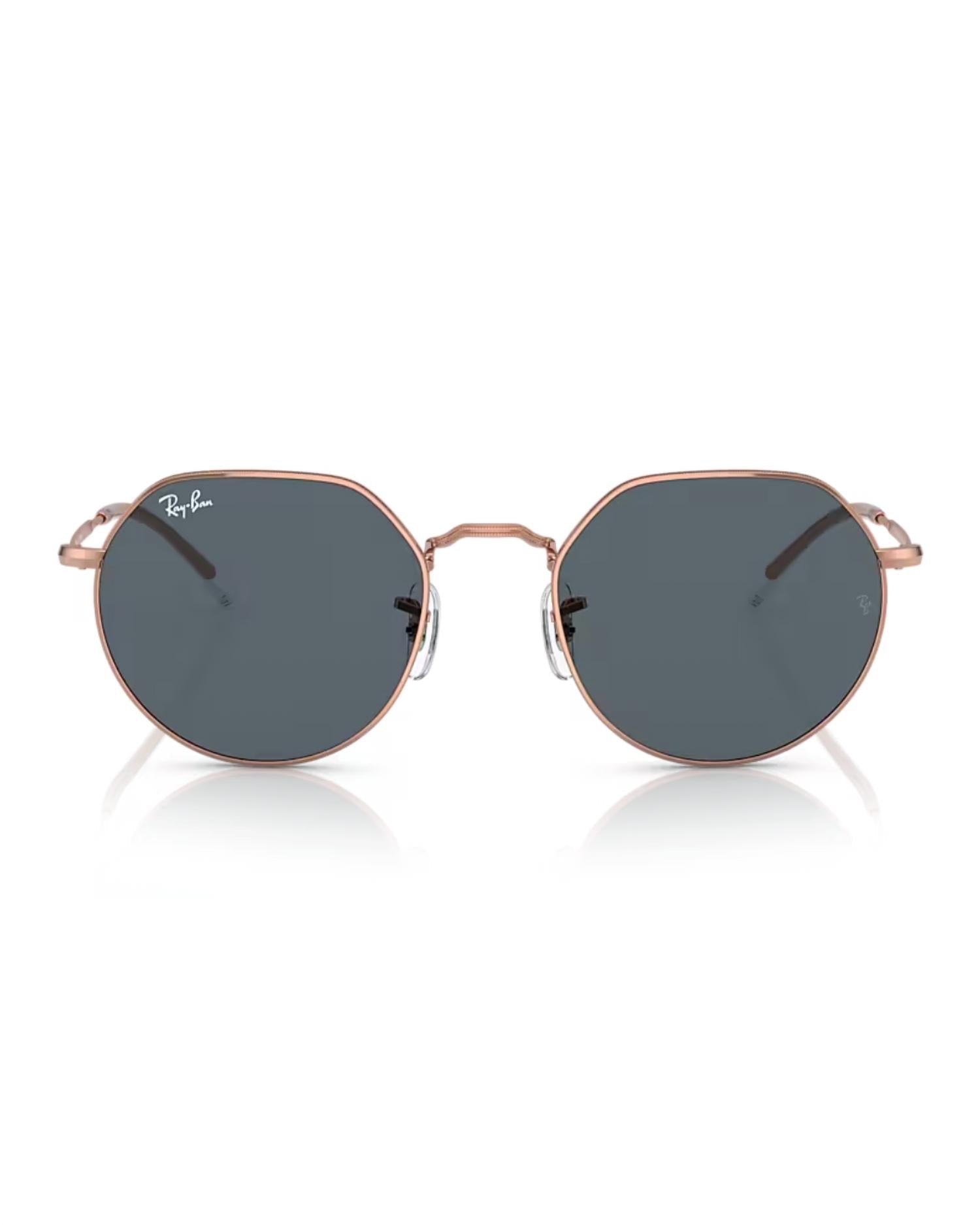 Gafas de sol unisex color oro rosa y azul