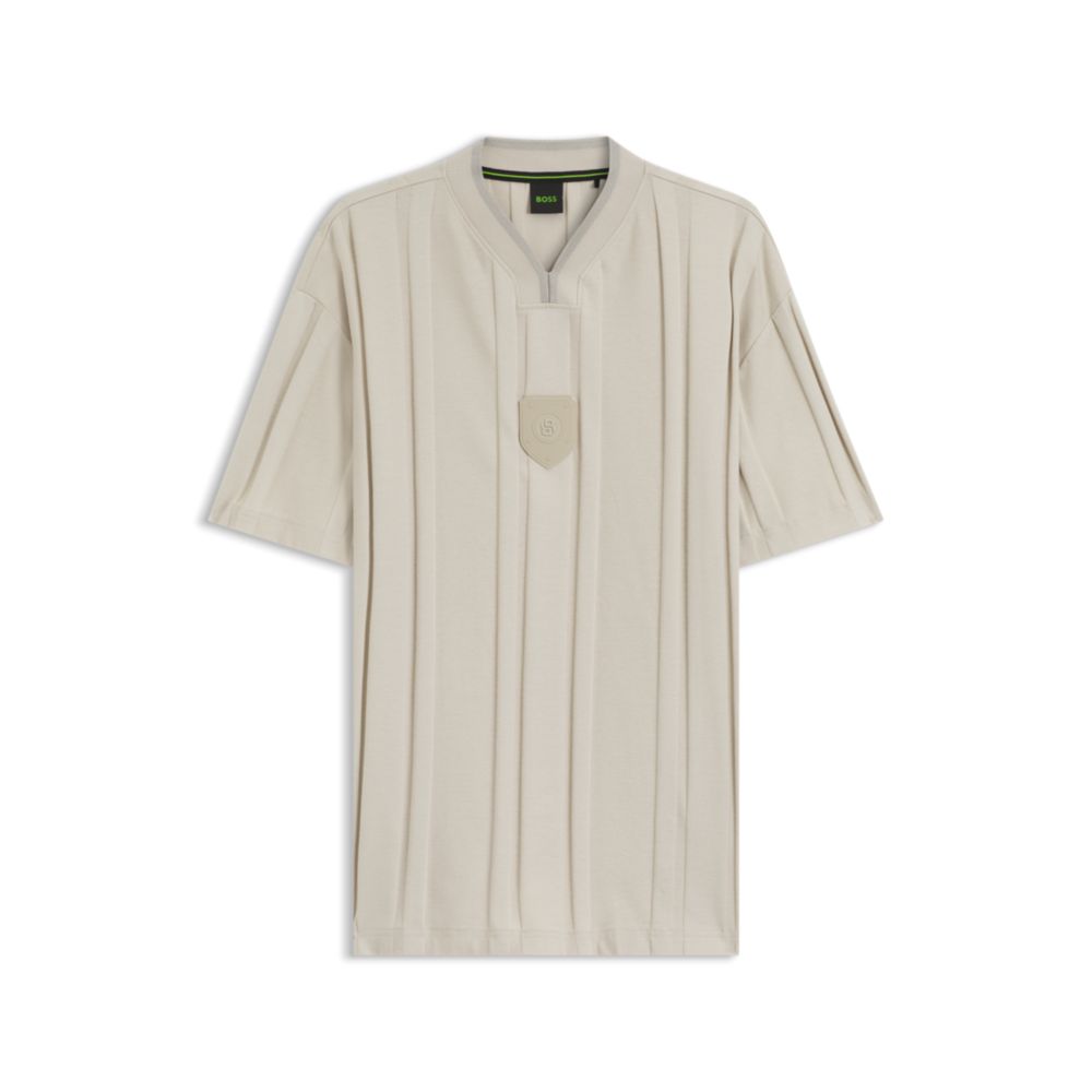 Camiseta de algodón a rayas