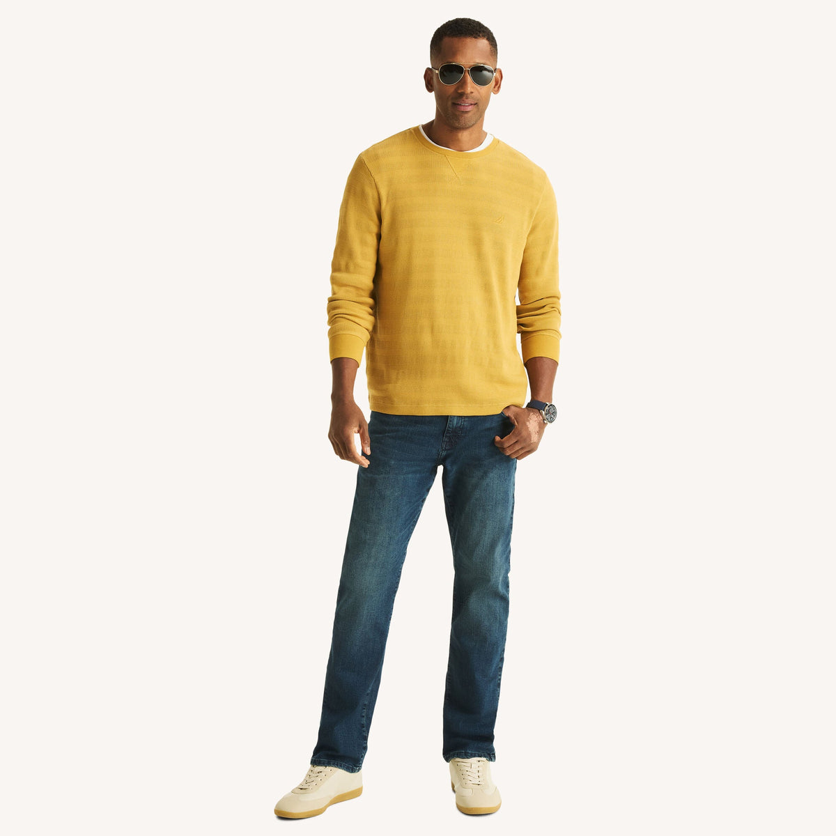 Pantalón de hombre de mezclilla