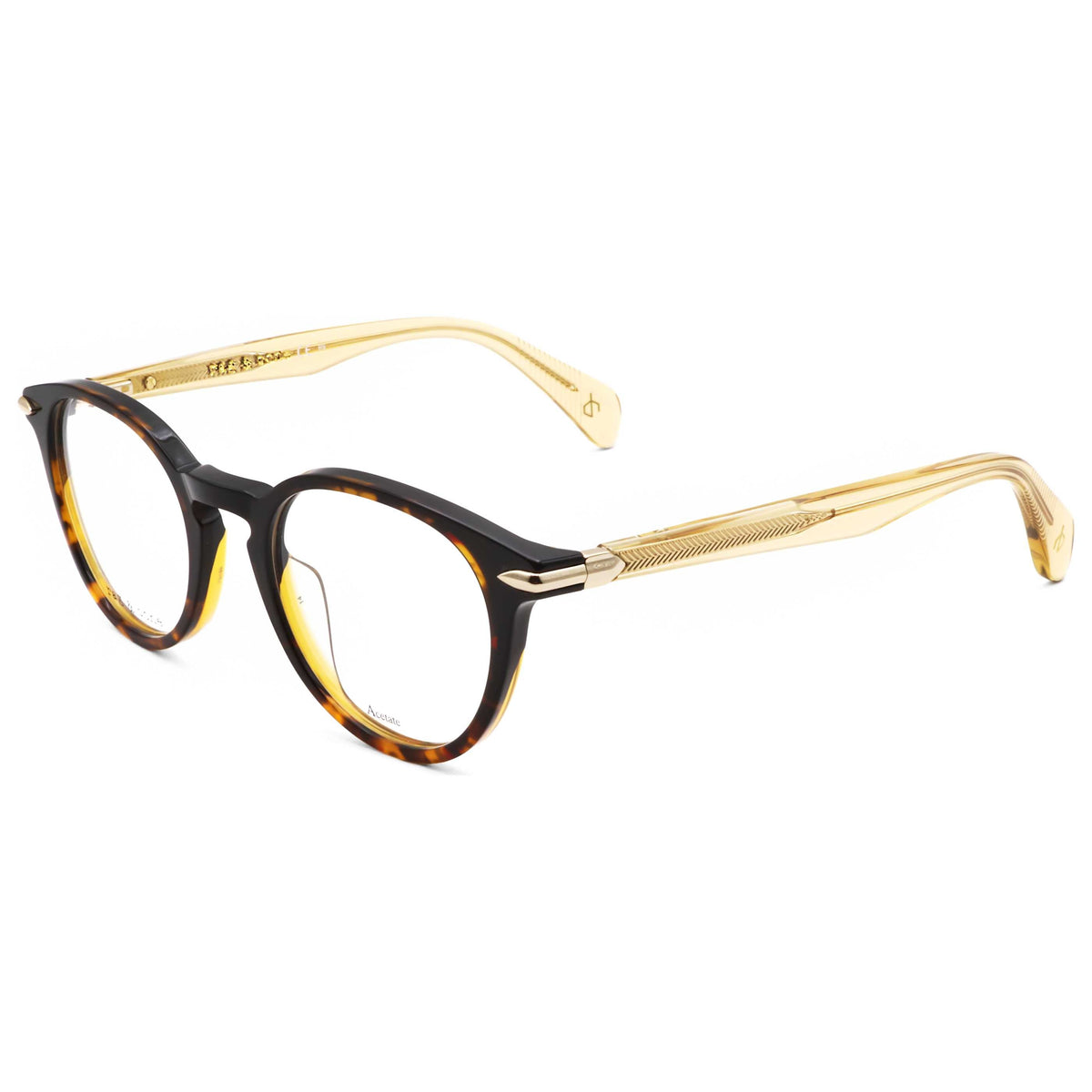 Montura para gafas unisex 48 mm color negro