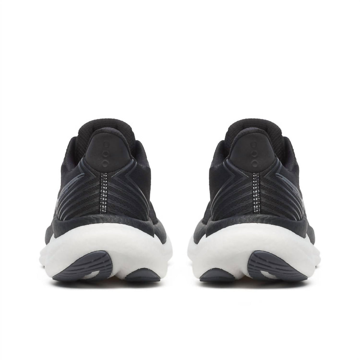 Tenis para correr de mujer color negro y blanco
