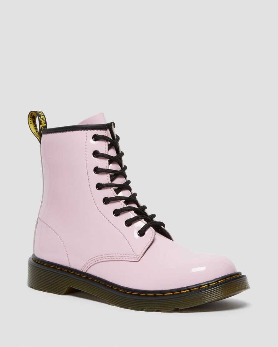 Botas infantil de cuero con cordones