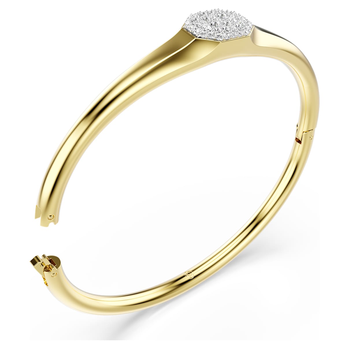 Pulsera color blanco y dorado