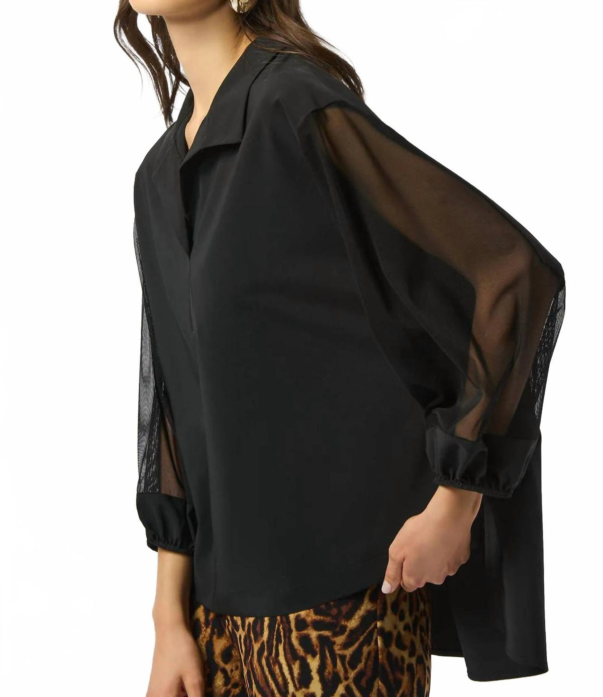 Top color negro