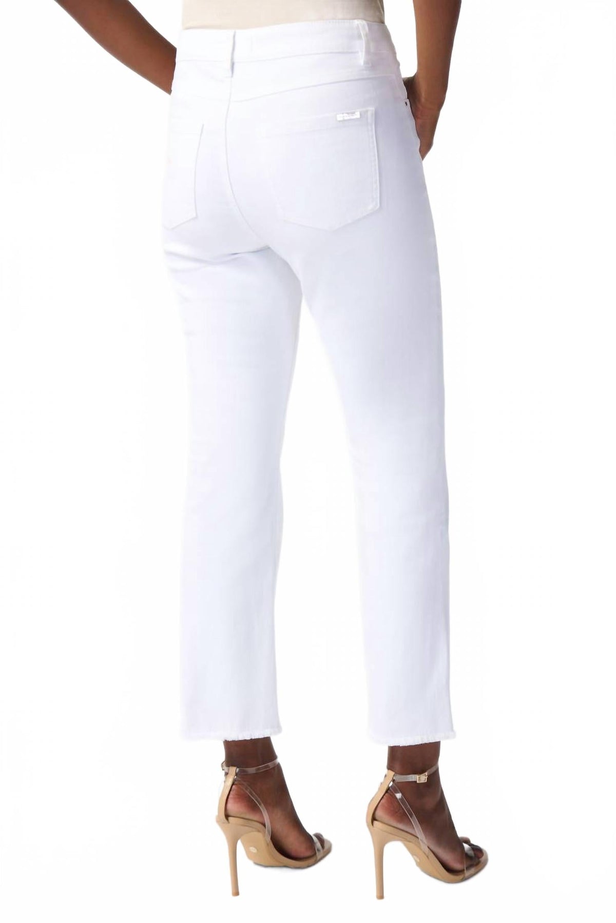 Jean de mezclilla color blanco