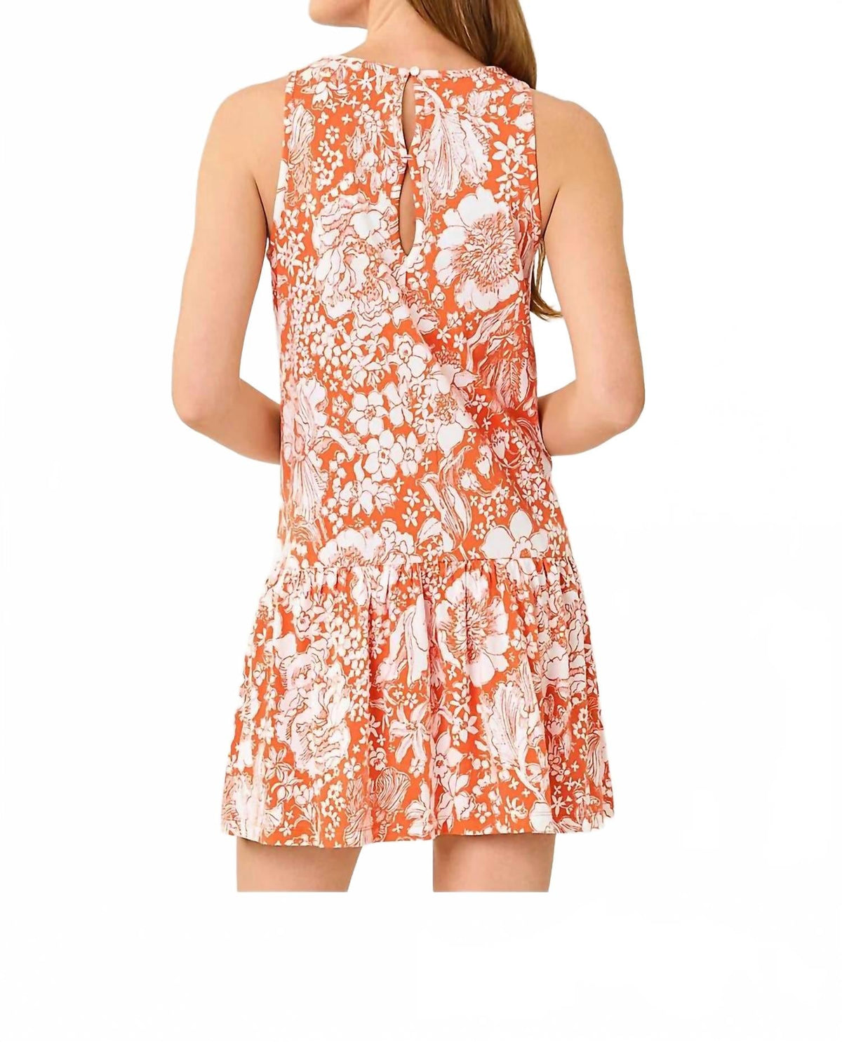 Vestido color naranja