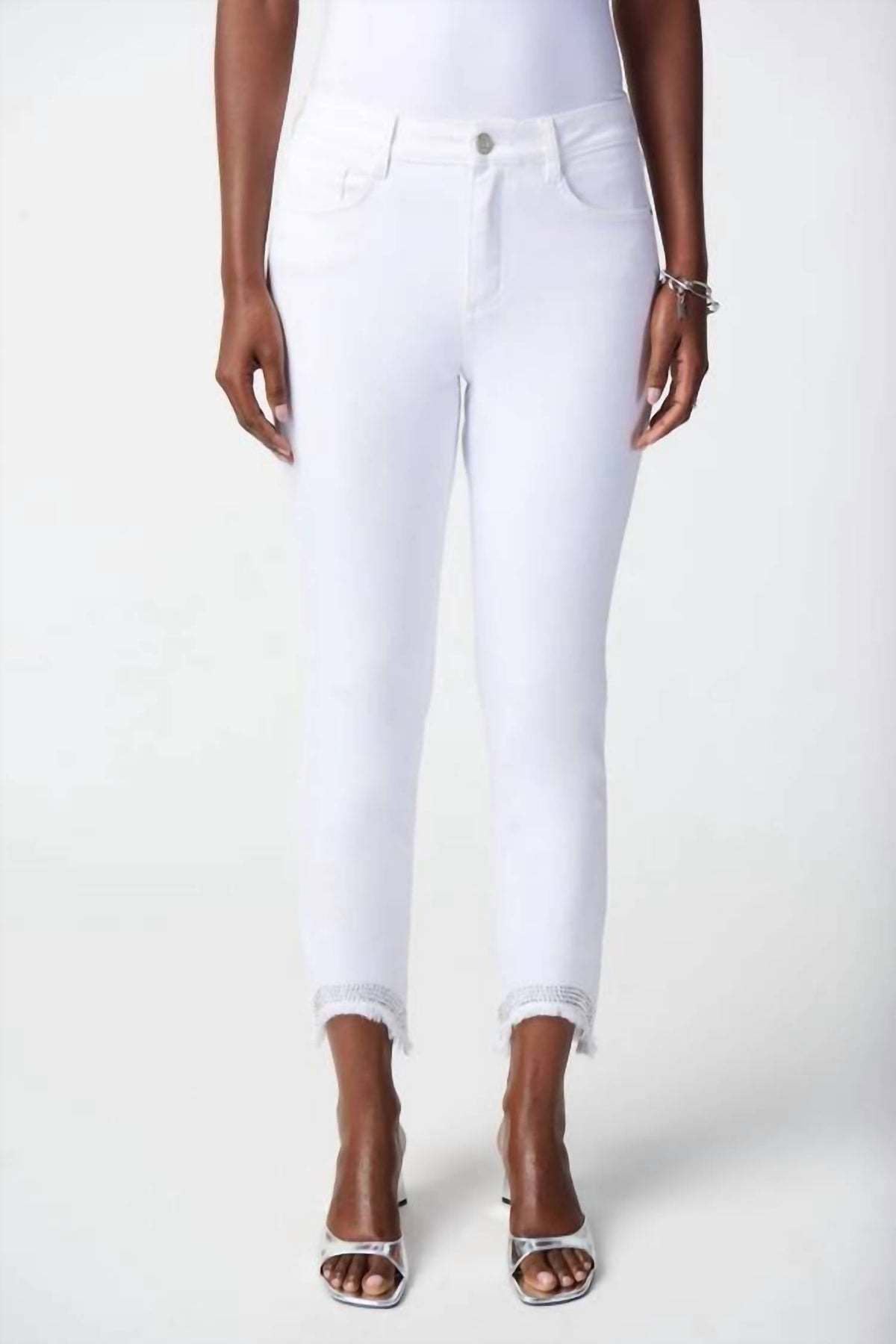 Jean color blanco
