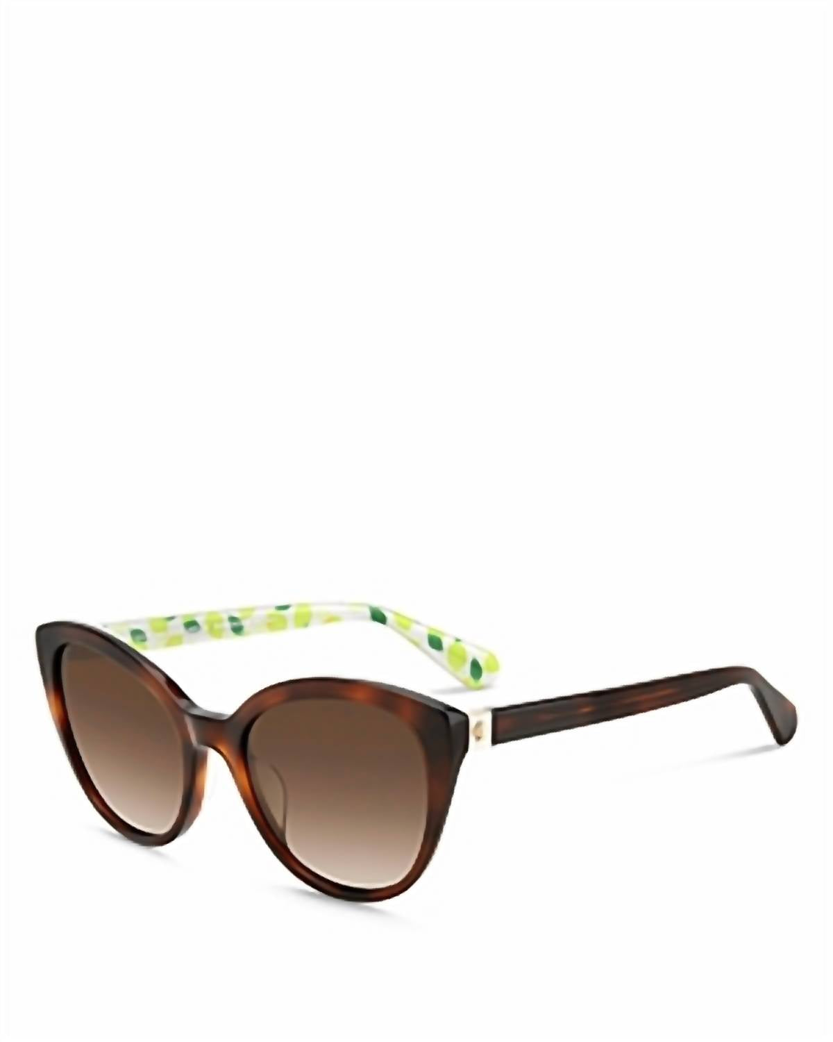 Gafas de sol de mujer color café