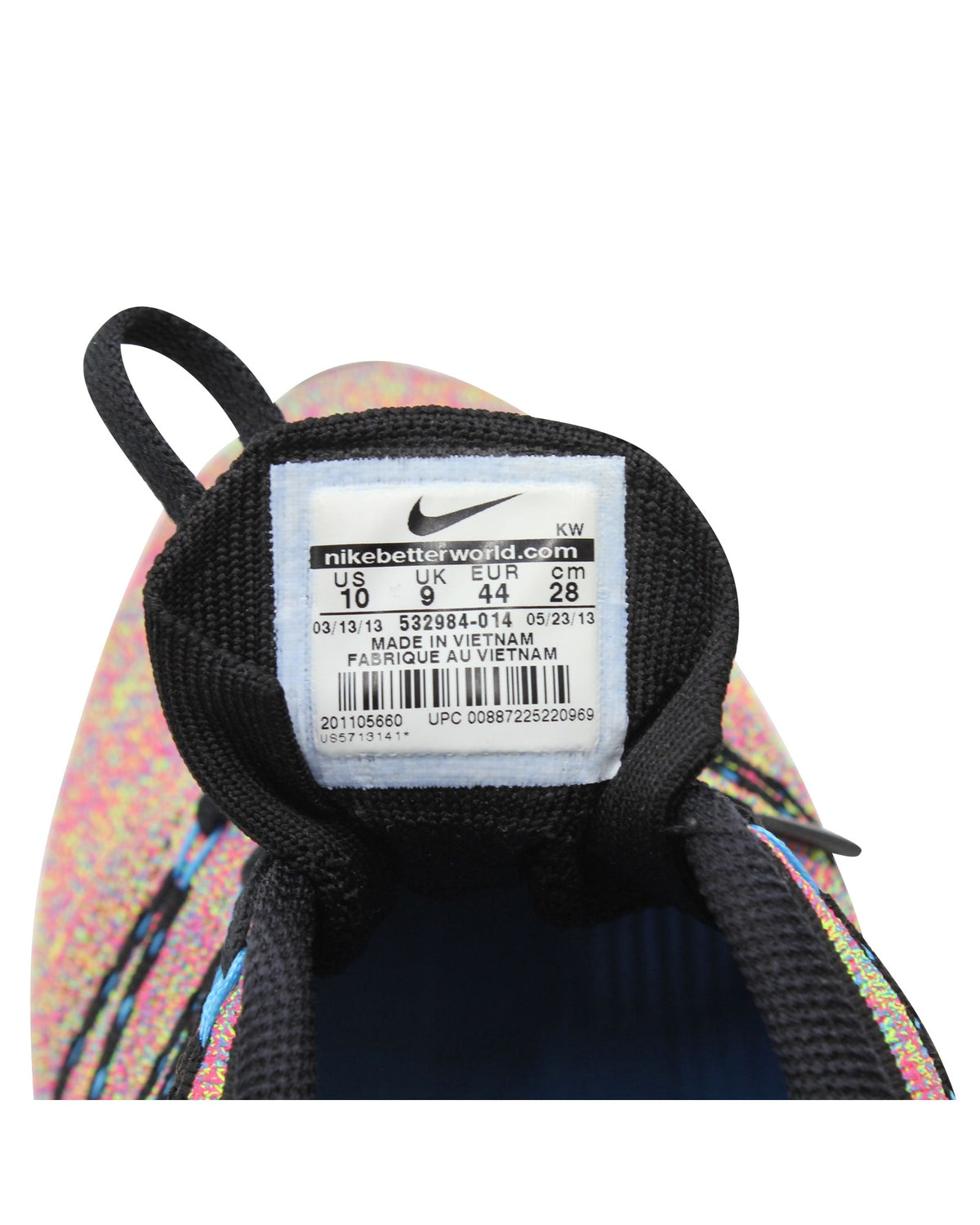 Tenis multicolor