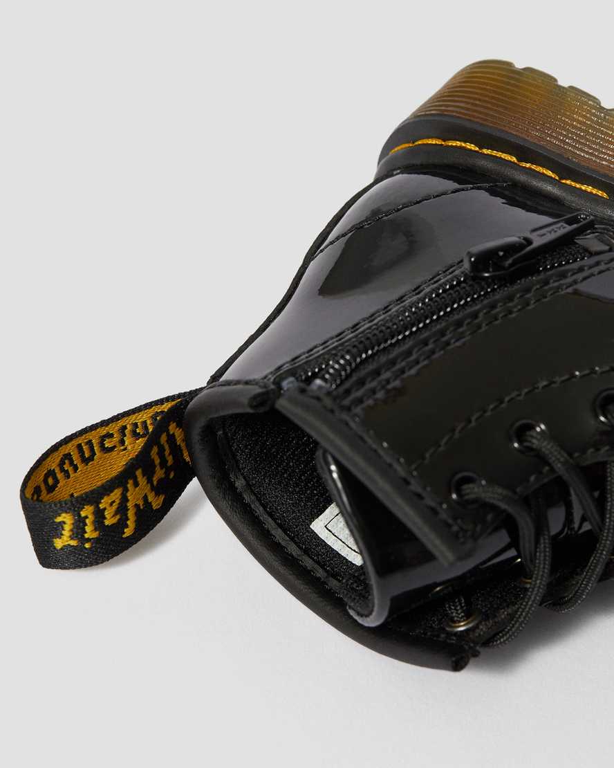 Botas para bebé de cuero con cordones