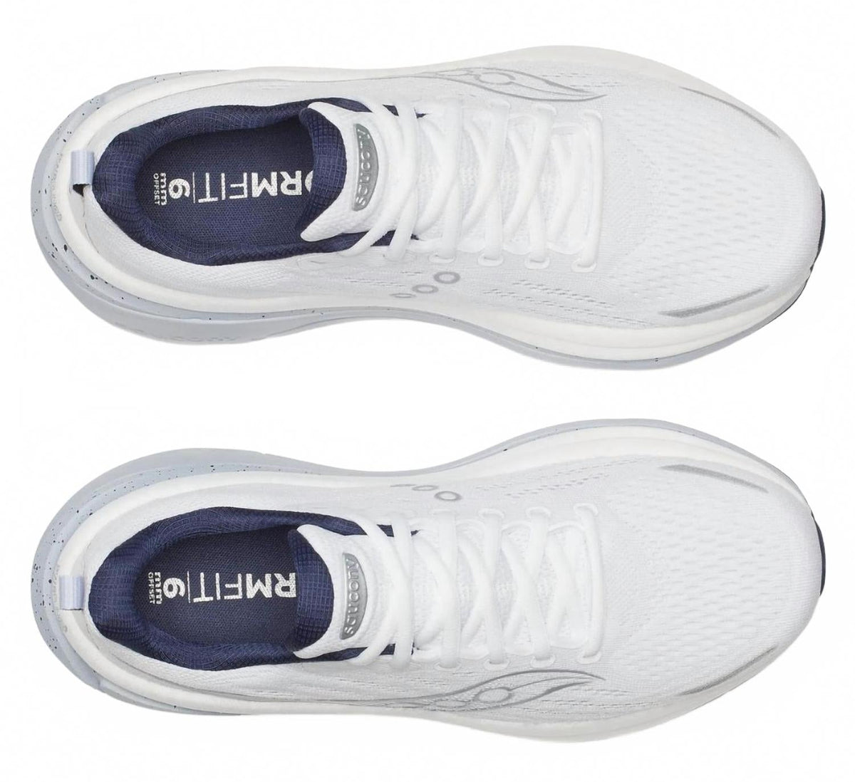 Zapatos de hombre color azul marino y blanco