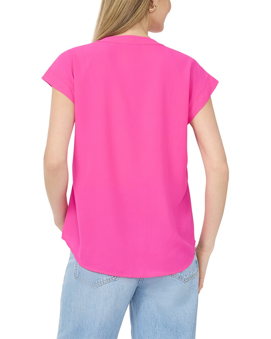 Top con cuello en V