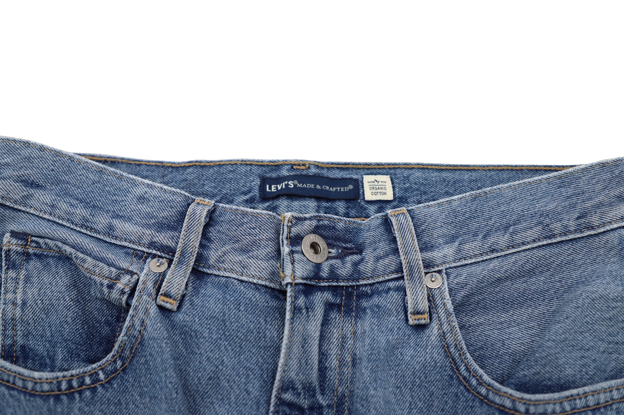 Jean de algodón color azul