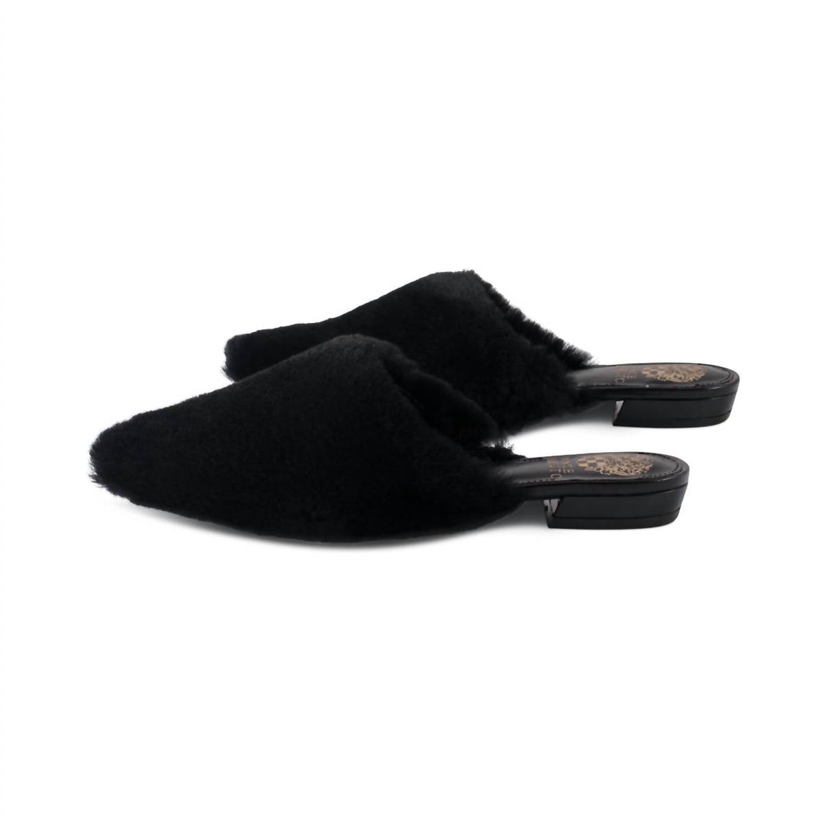Zapatos destalonados de mujer color negro