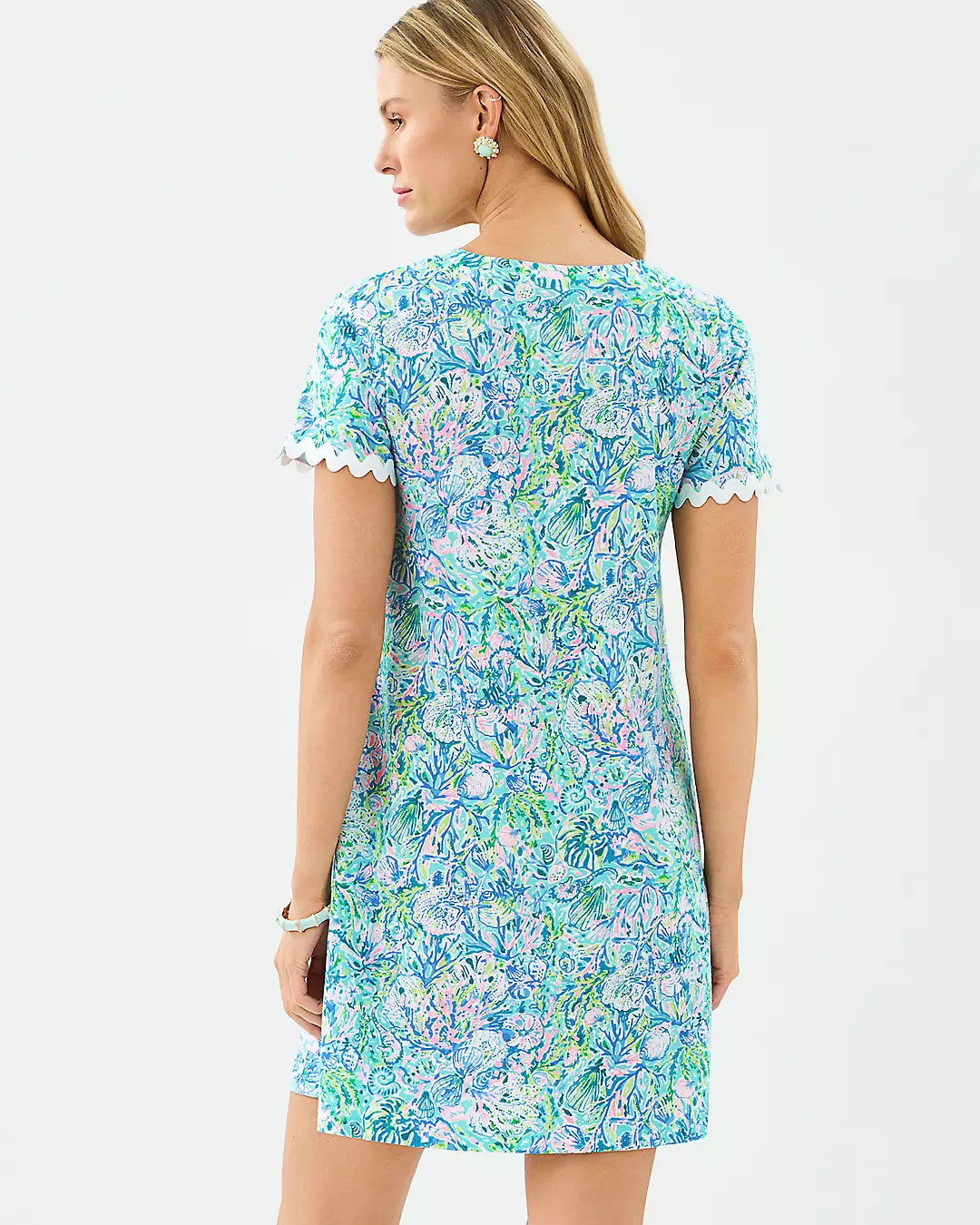 Vestido de manga corta