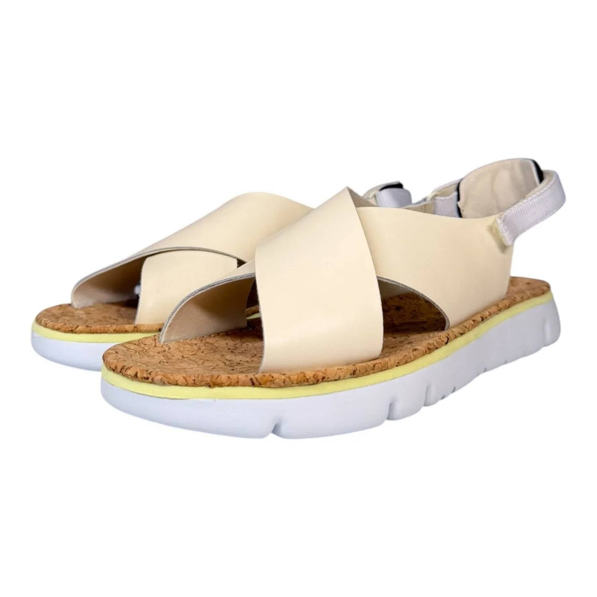 Sandalias de mujer color beige