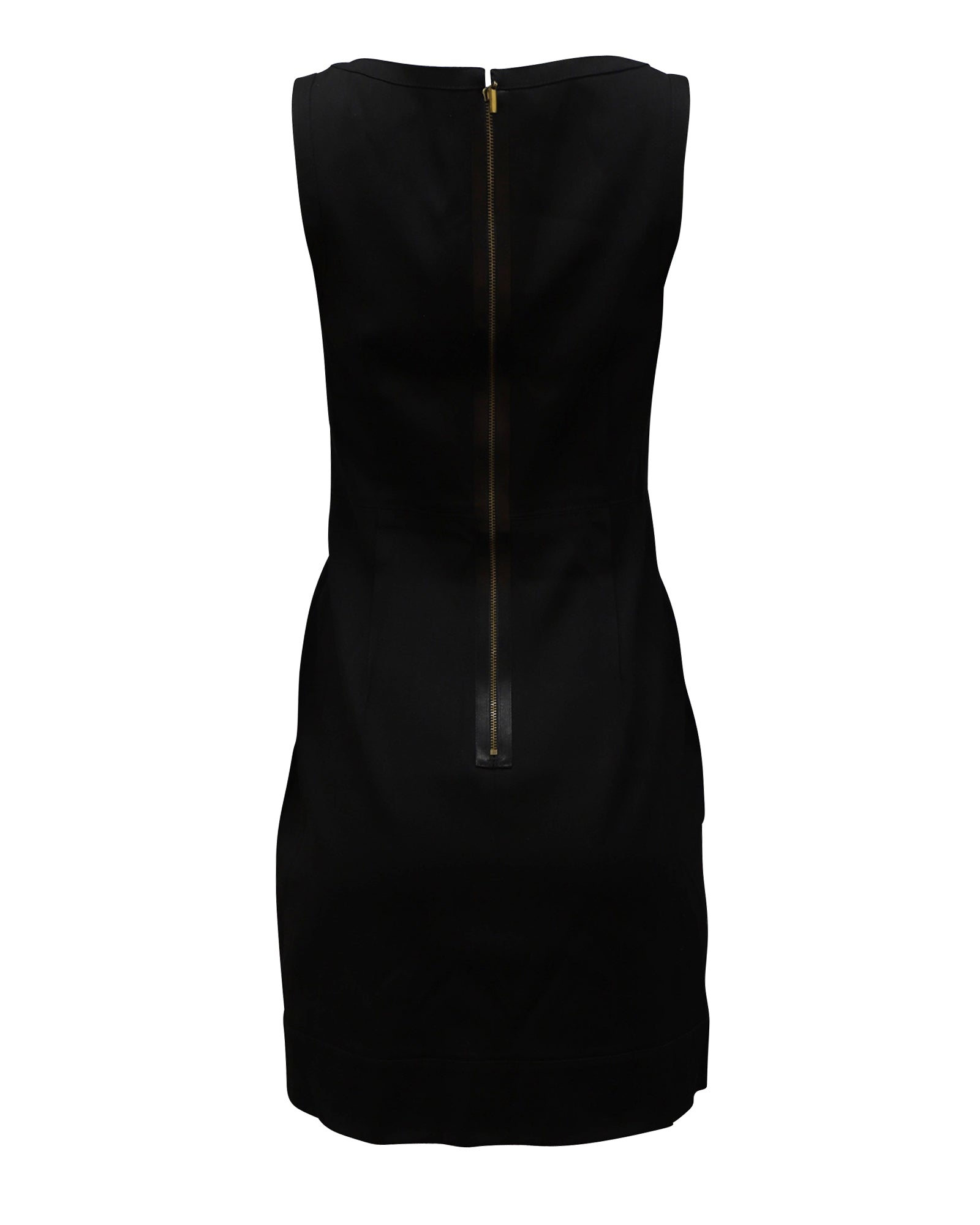 Vestido de lana color negro