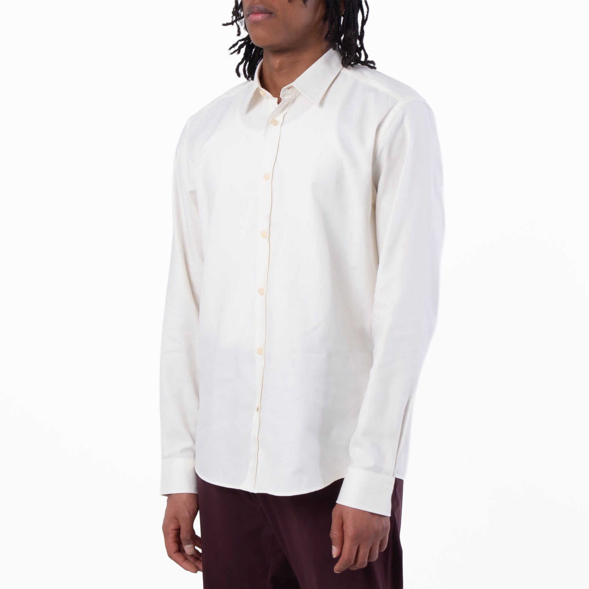 Camisa de algodón de manga larga