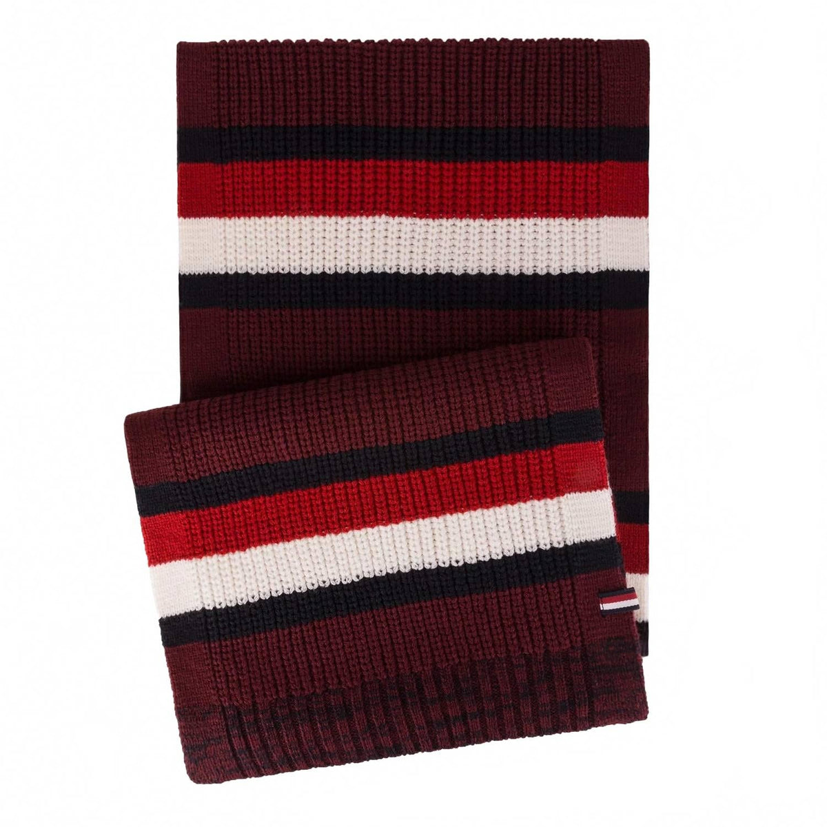 Bufanda de hombre color rojo