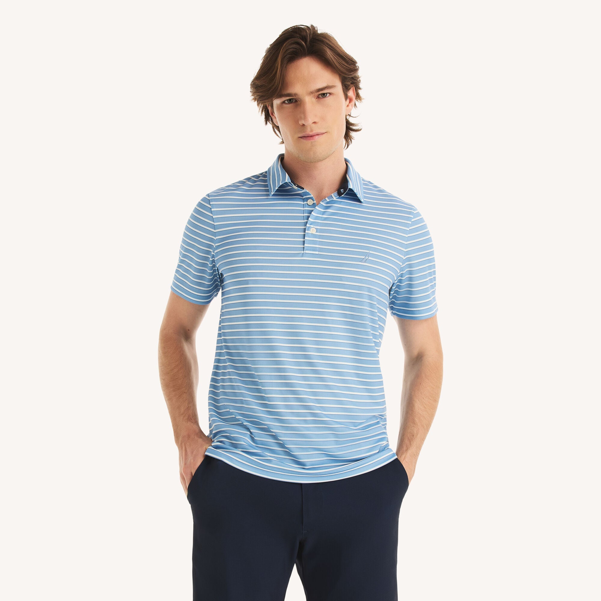 Polo de hombre a rayas