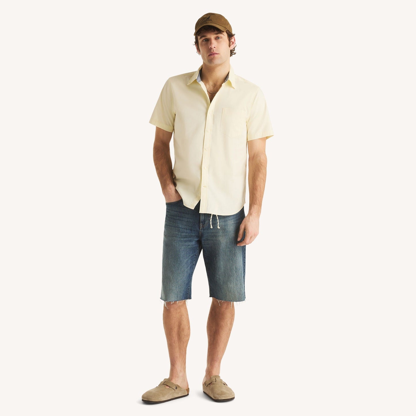 Camisa de hombre de manga corta