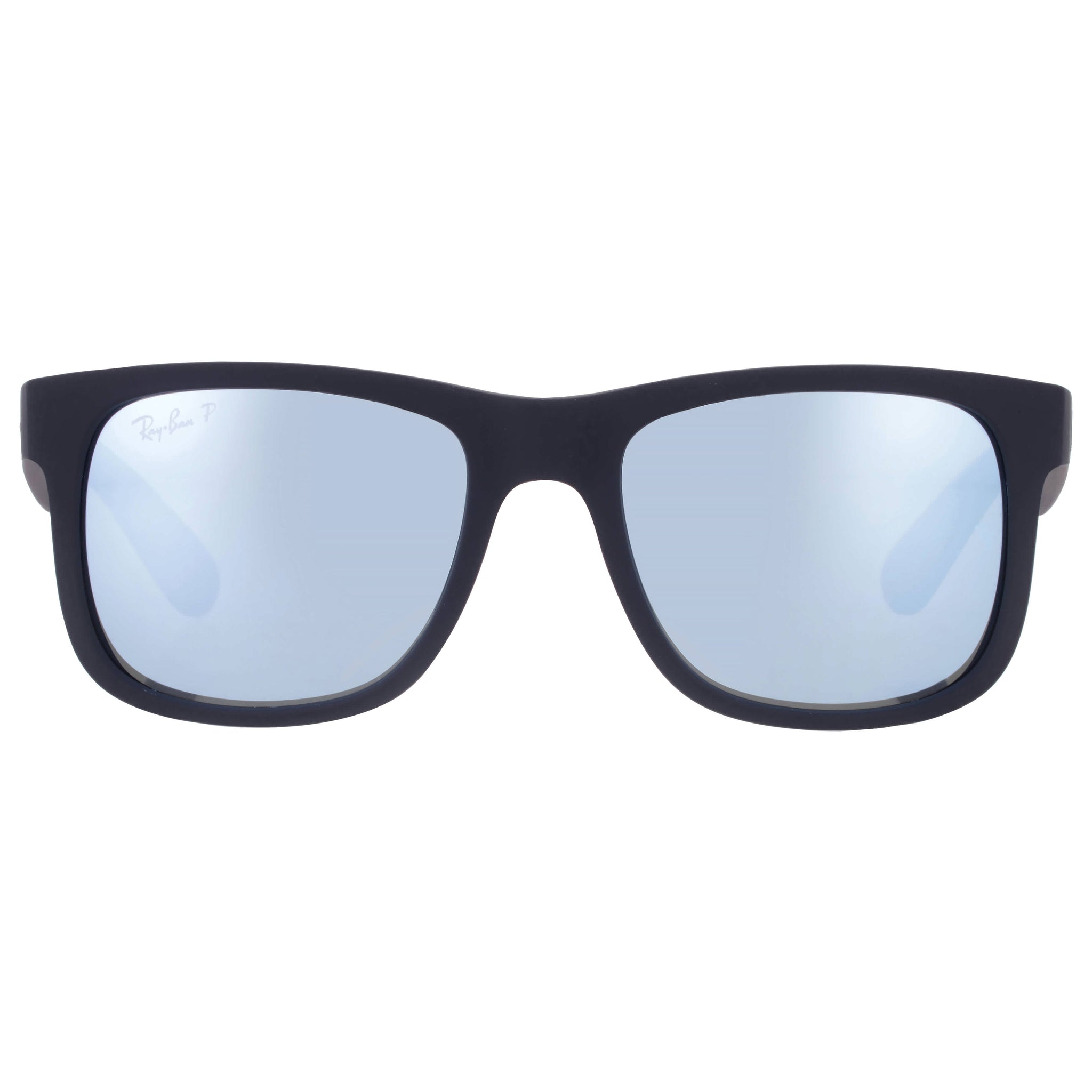 Gafas de sol de hombre de montura cuadrada con lentes polarizados color verde y plateado
