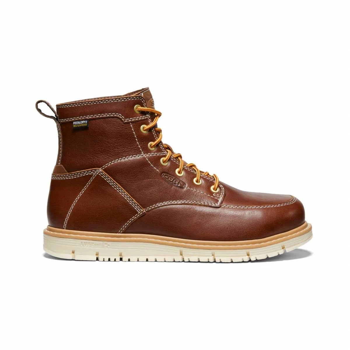 Botas de hombre impermeables color blanco