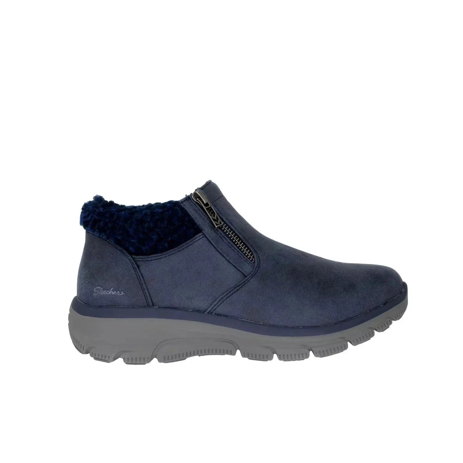 Botas color azul marino