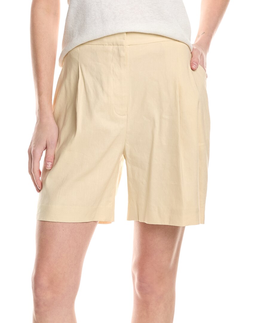 Short de mezcla de lino