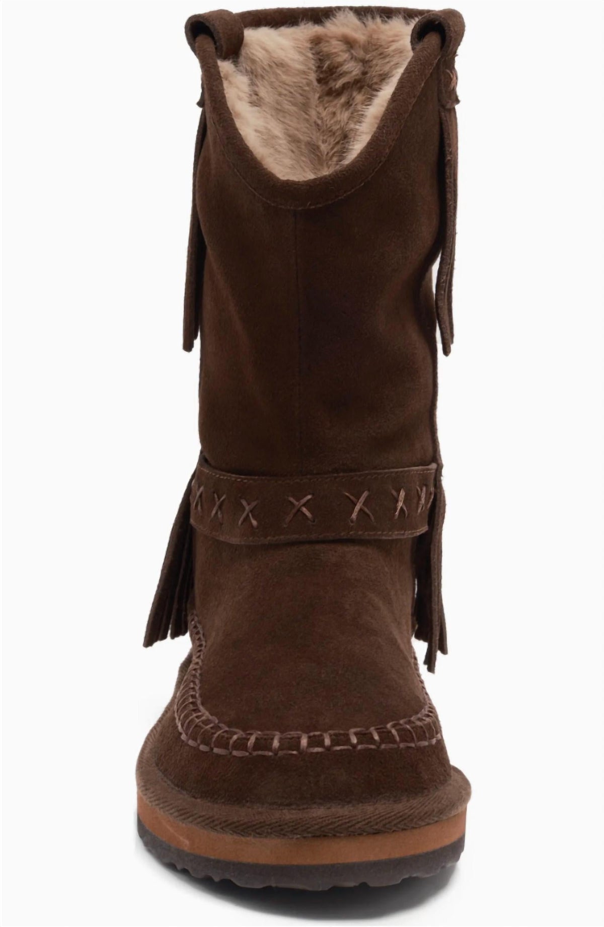 Botas de mujer de gamuza