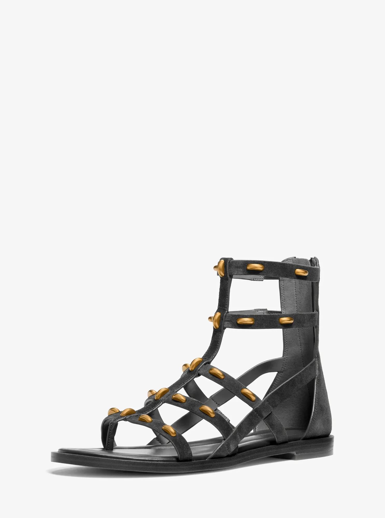 Sandalias de gamuza