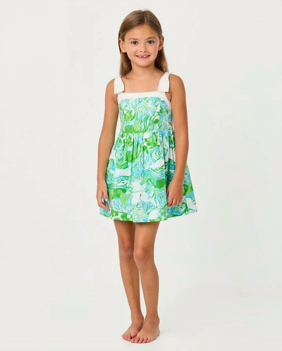 Vestido corto color azul