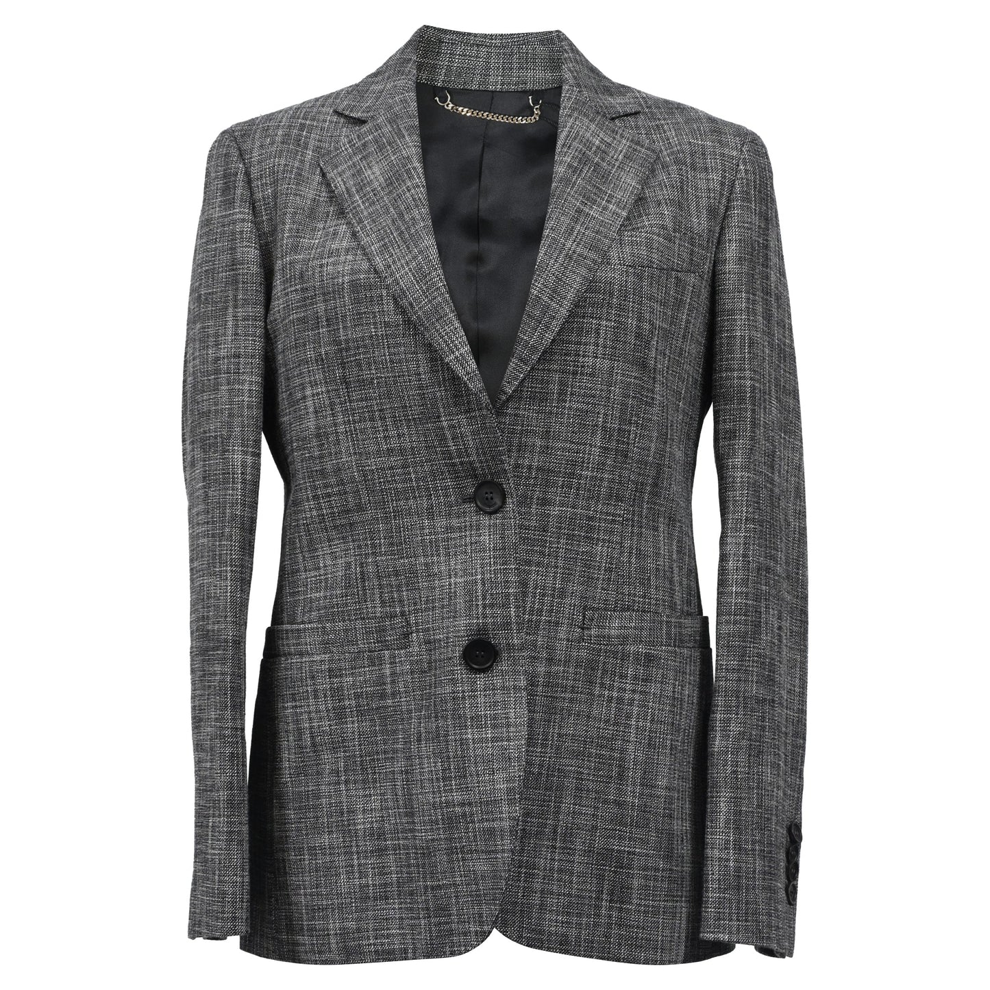 Blazer de lana color gris