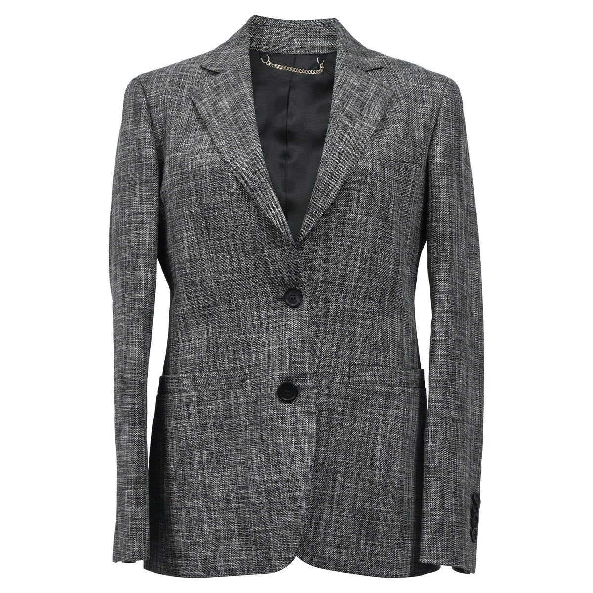 Blazer de lana color gris