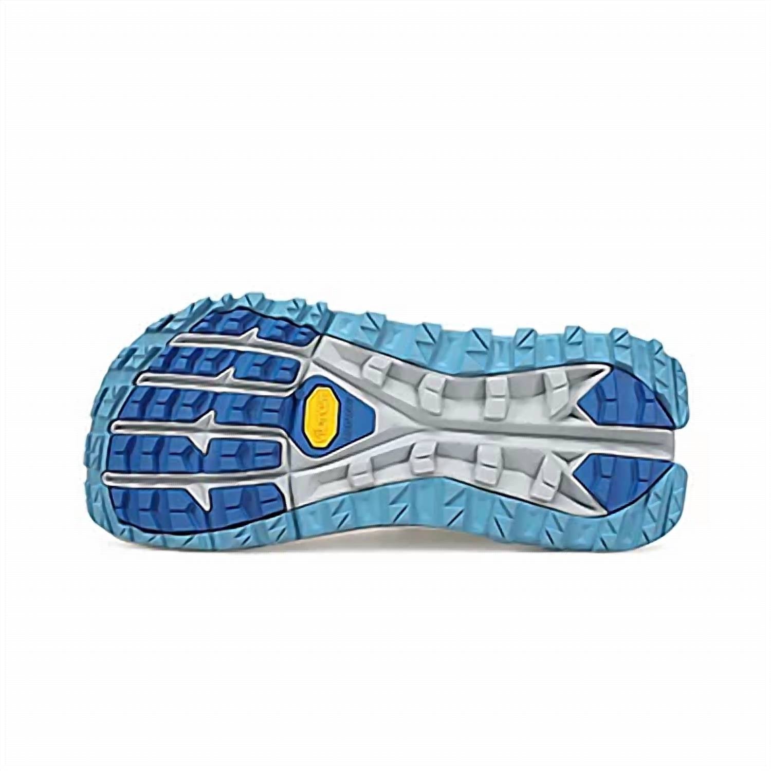 Zapatos de mujer color blanco y azul