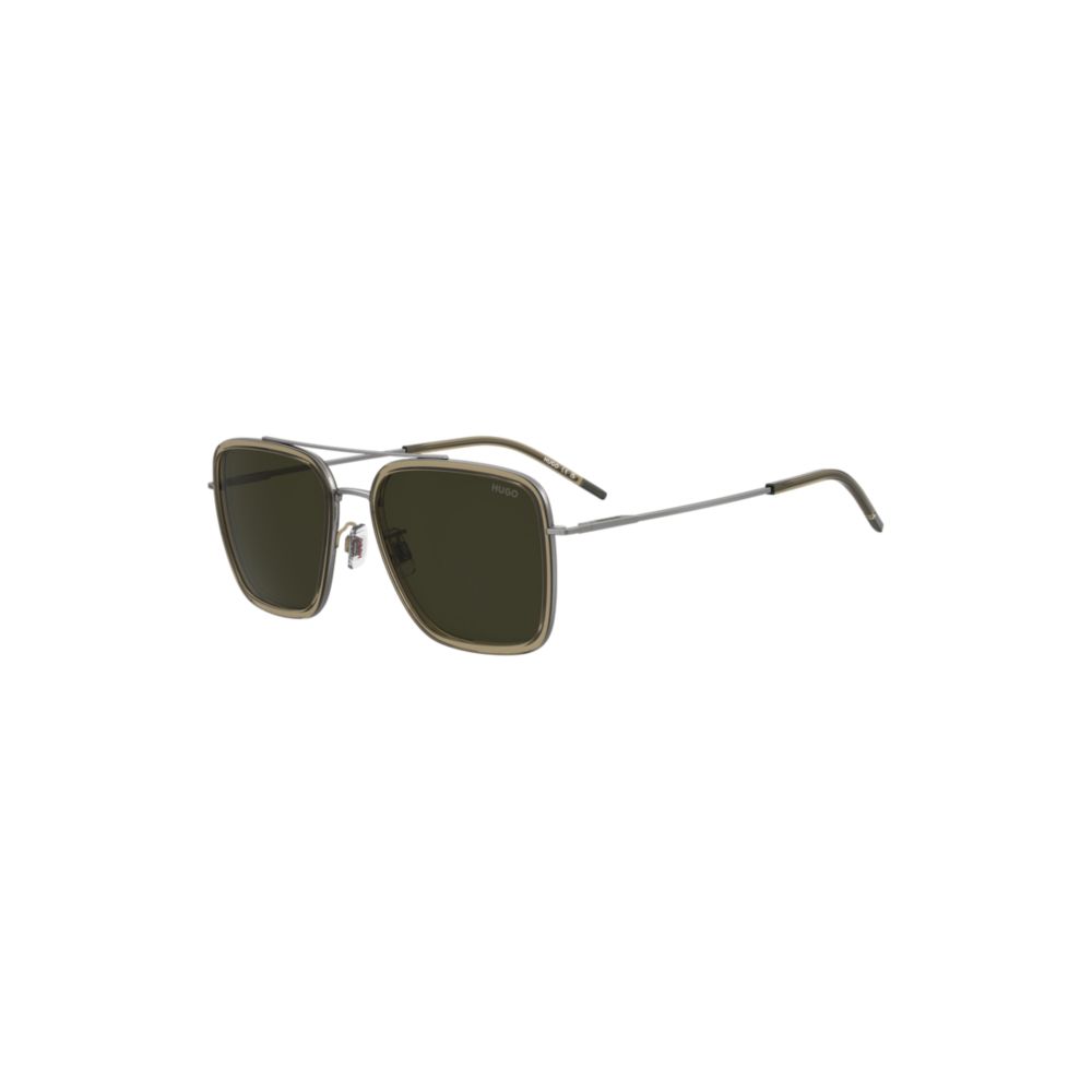 Gafas de sol de acetato color café