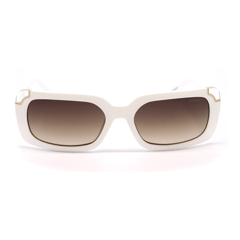 Gafas color café y marfil