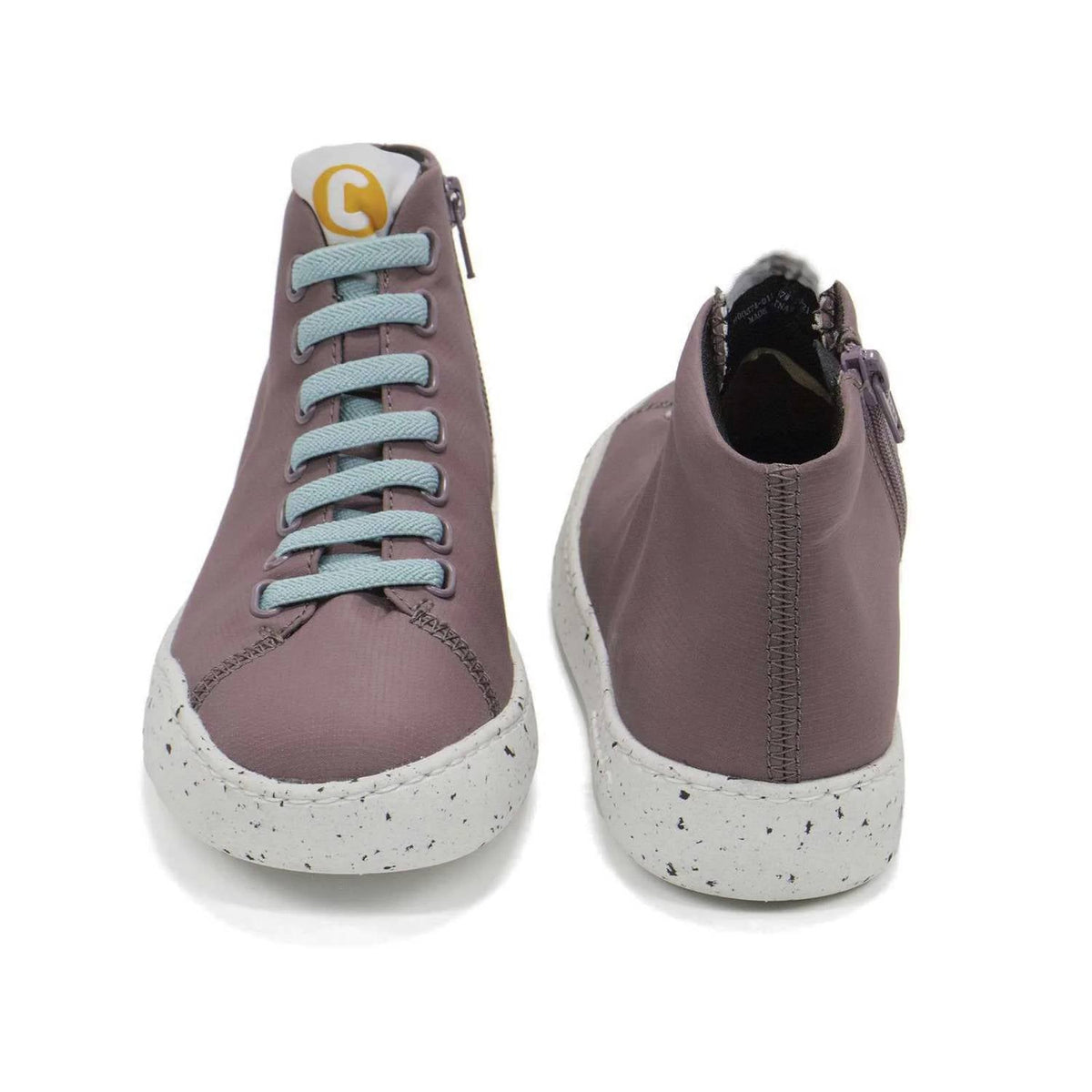 Botines de mujer color violeta