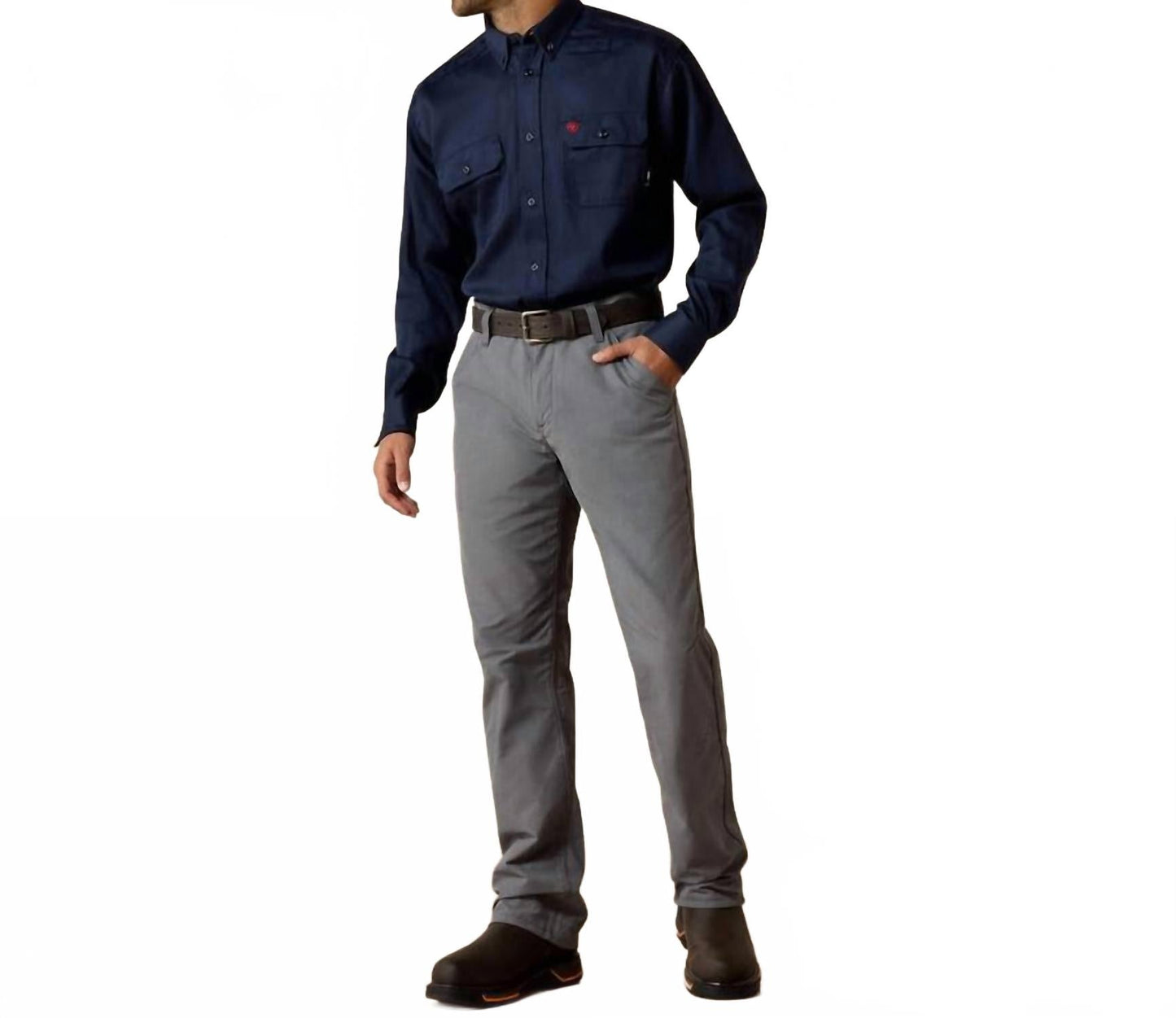Camisa color azul marino