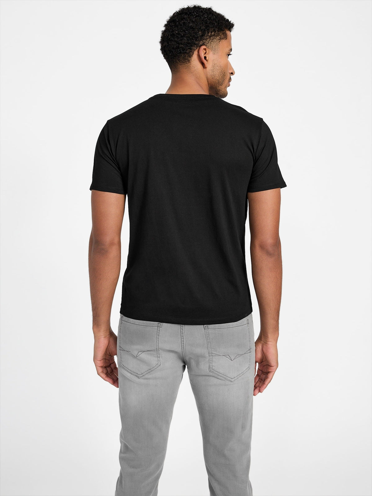 Camiseta con cuello redondo