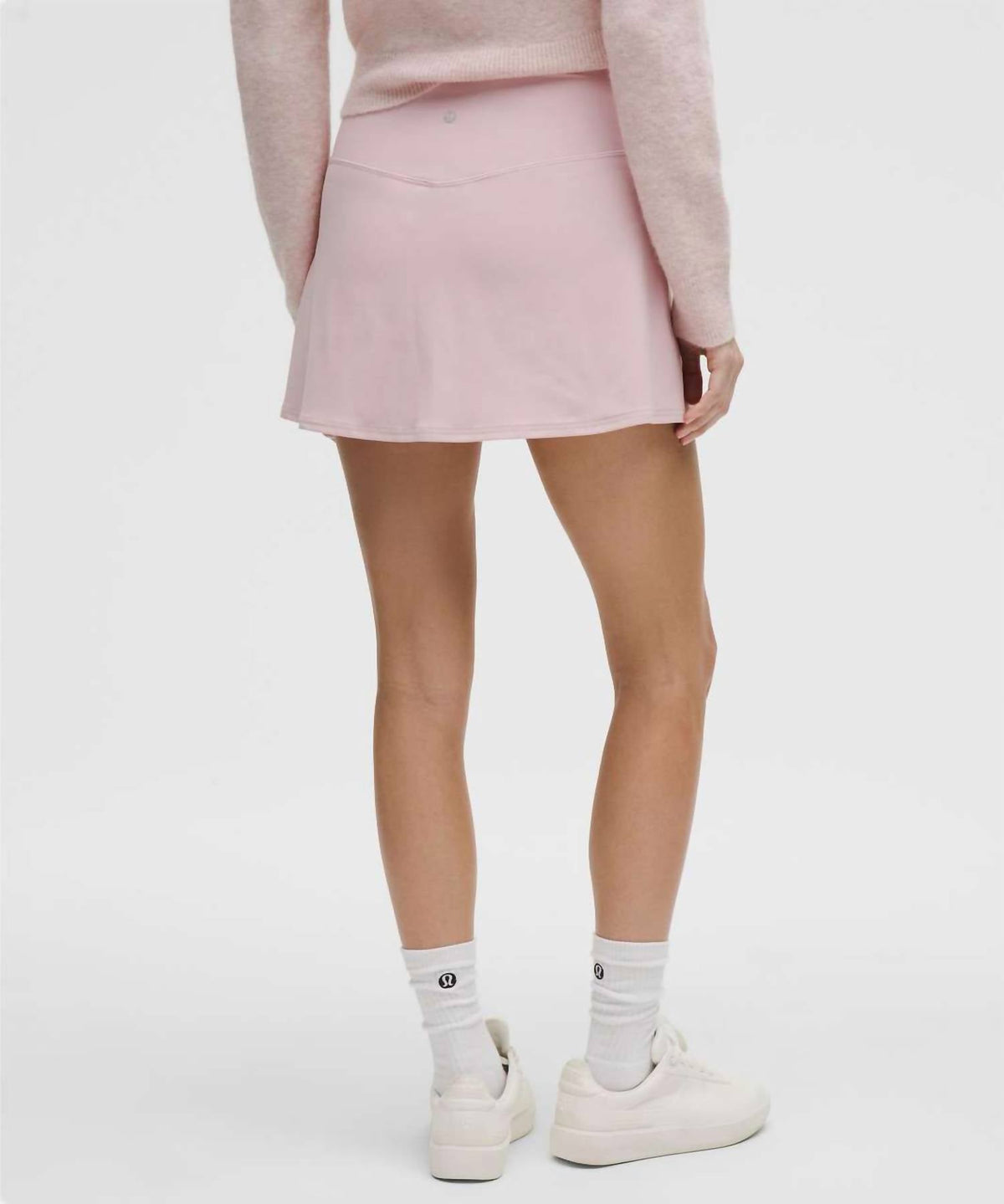 Falda de mujer color rosado