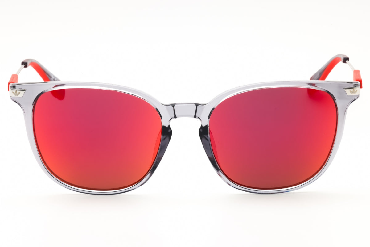 Gafas color gris y vinotinto