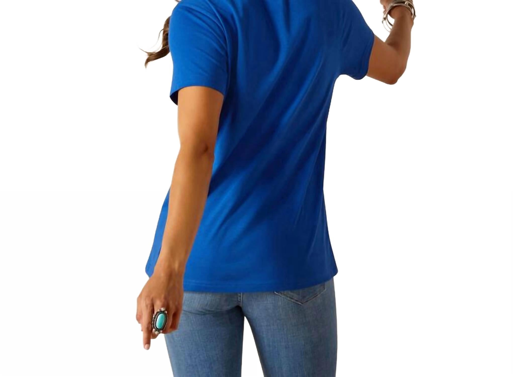 Camiseta color azul