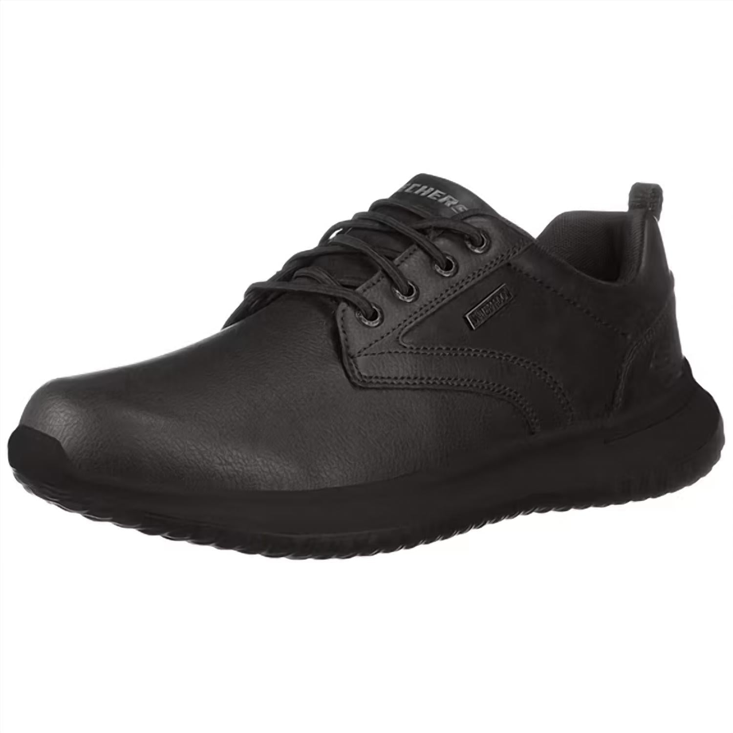 Zapatos de cordones de hombre color negro