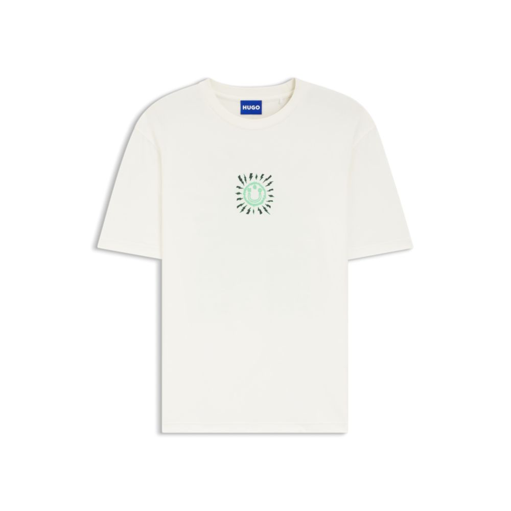 Camiseta de algodón con estampado