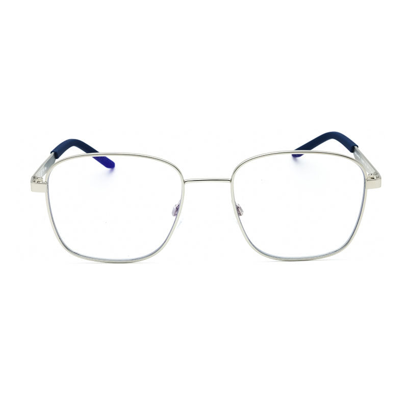 Gafas de satén 53 mm color plateado