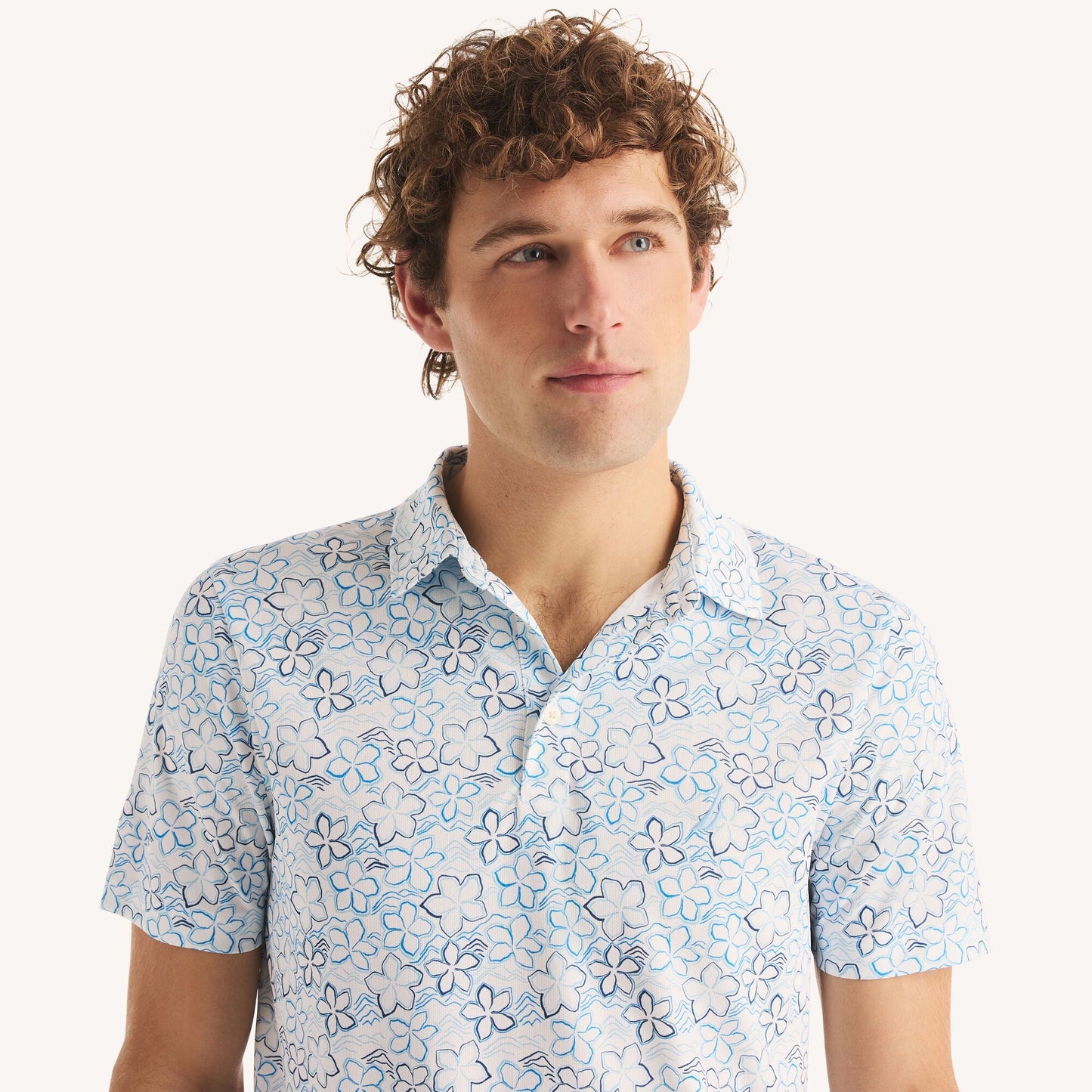 Polo de hombre con estampado